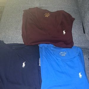 Woman’s  x small polo t shirts. All three $20